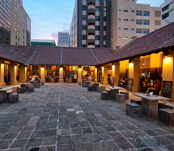 Dutch Hospital Shopping Precinct